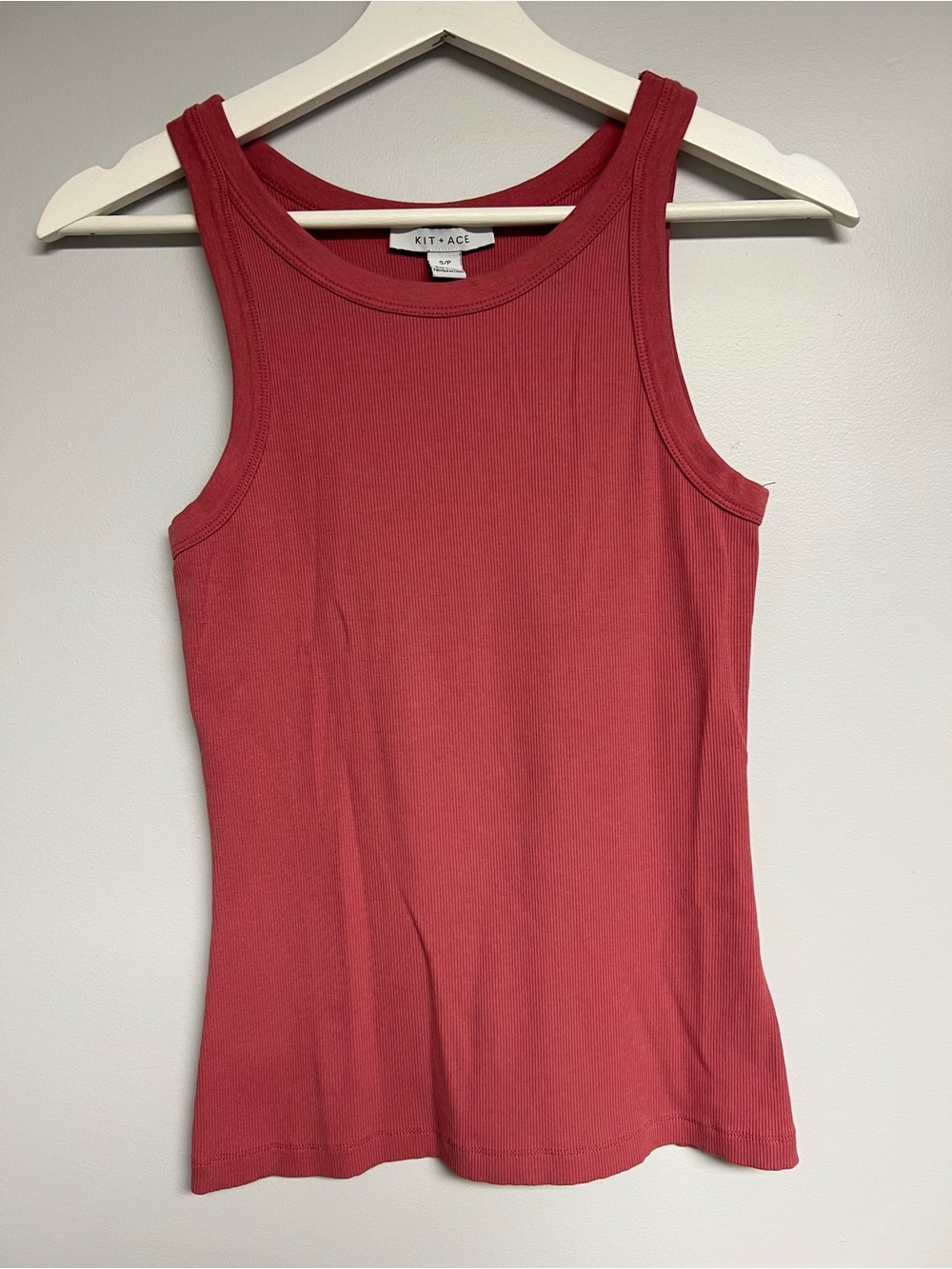 Kit and Ace Cyprus Highneck Rib Tank - Picture 3 of 5
